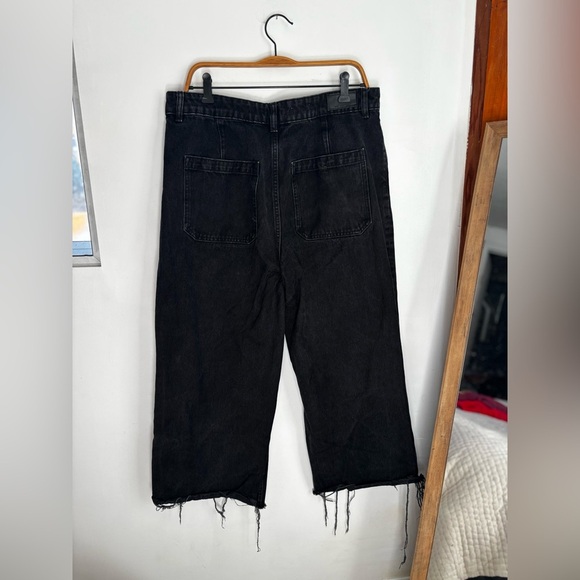 MANGO | Caroline - wide leg high rise denim | size 14 - Picture 2 of 4